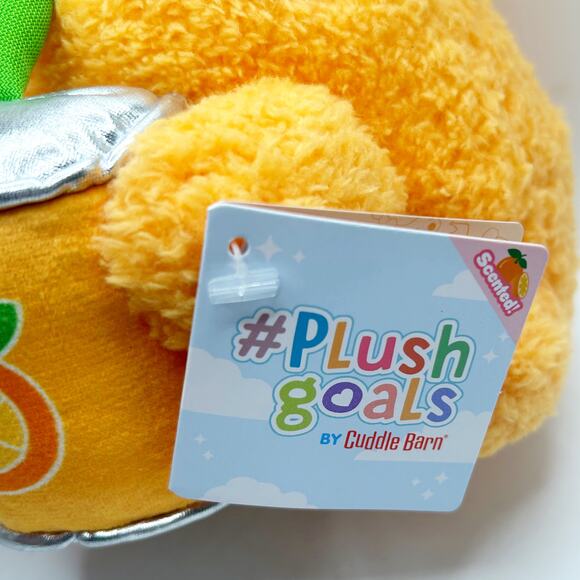Plush Goals by Cuddle Barn 6'' Orange Soda Wawa Plush Toy | New With Tags - Picture 5 of 6